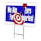 Signmission We Aim For Zero Injurie Yard & Stake outdoor plastic coroplast window, 1216-We Aim For Zero Injurie C-1216-DS-We Aim For Zero Injurie - alternate 1